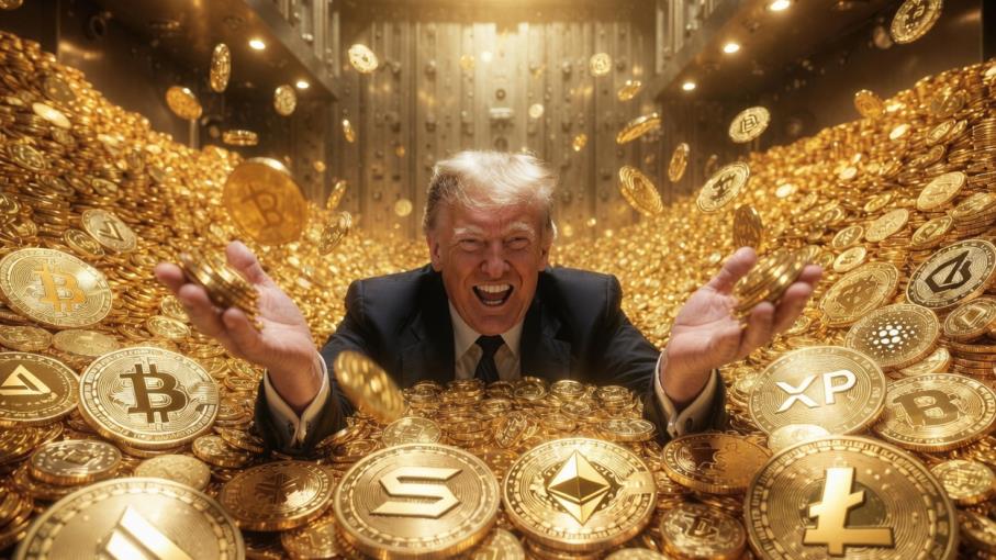 Donald Trump: le criptovalute hanno portato entrate per $1,4 miliardi