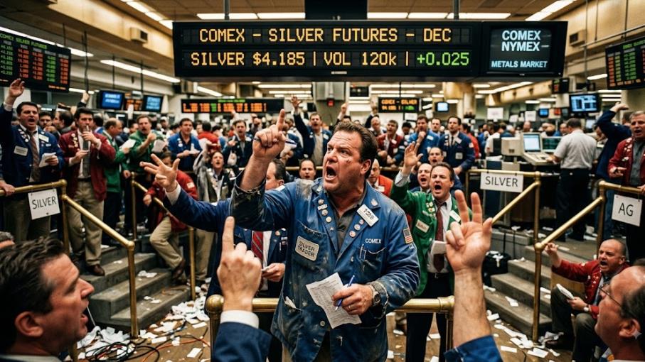 Argento: CME Group annuncia il trading 24/7 per i futures 100 once