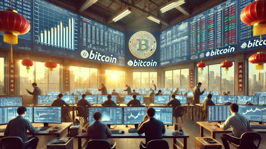 Gli stimoli cinesi non convincono, Bitcoin balza a 64.000 dollari