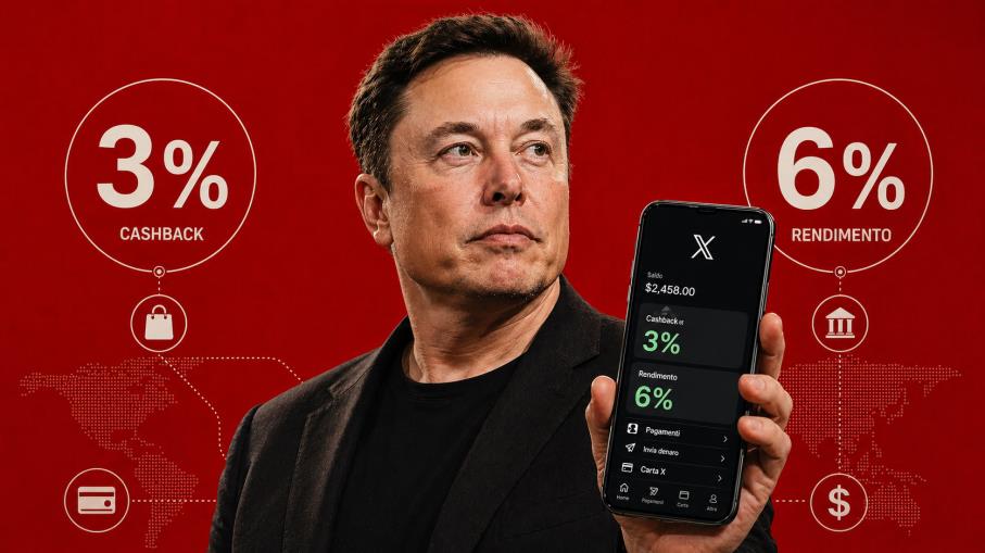 X Money, la scommessa di Musk: 3% di Cashback e 6%  sulla liquidità