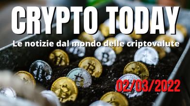 Crypto Today: torna la positività, ma le tensioni restano alte