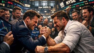 Mercati: investitori contro analisti