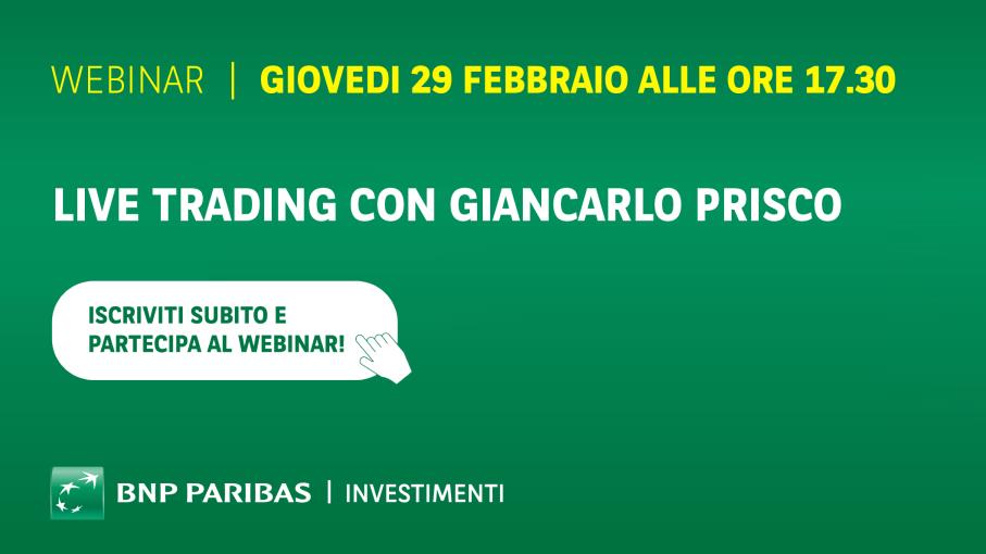Live trading con Giancarlo Prisco