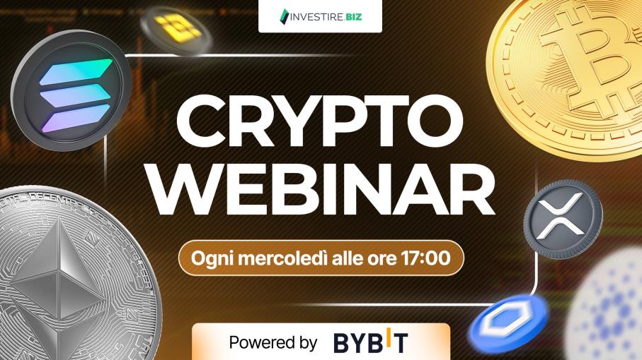 Cripto Webinar del mercoledi