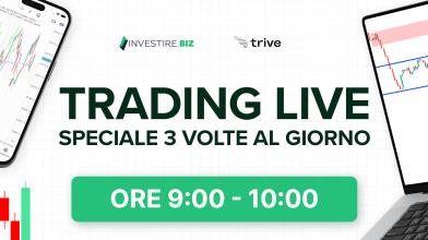 Trading LIVE! con TUTTI i nostri Trader - Lunedì 9:00
